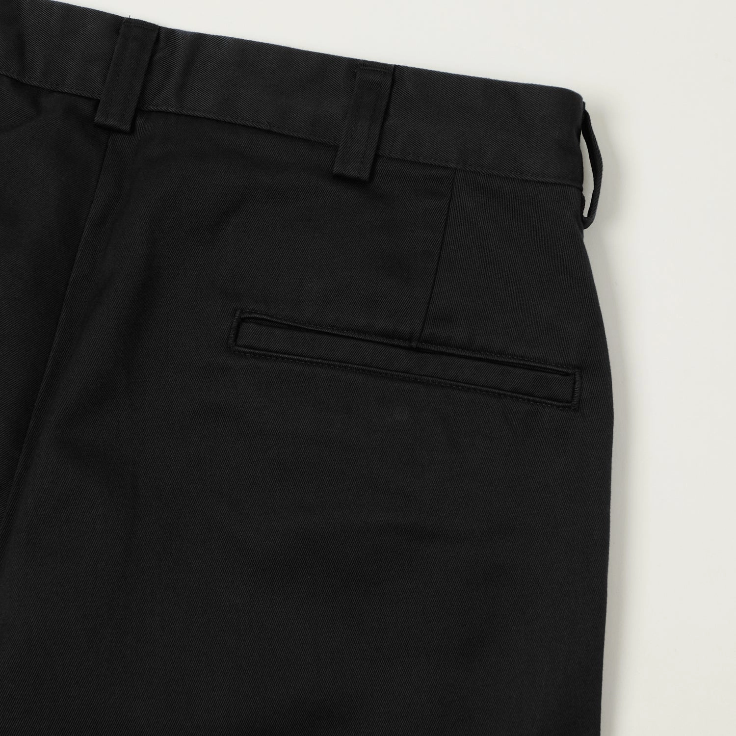 Nanamica Wide Straight Chino Pants - Black