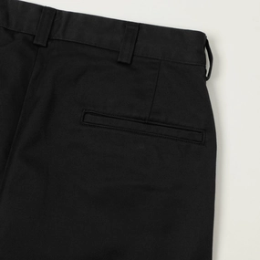 Nanamica Wide Straight Chino Pants - Black Nanamica Wide Straight Chino Pants - Black