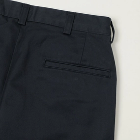 Nanamica Wide Straight Chino Pants - Navy Nanamica Wide Straight Chino Pants - Navy