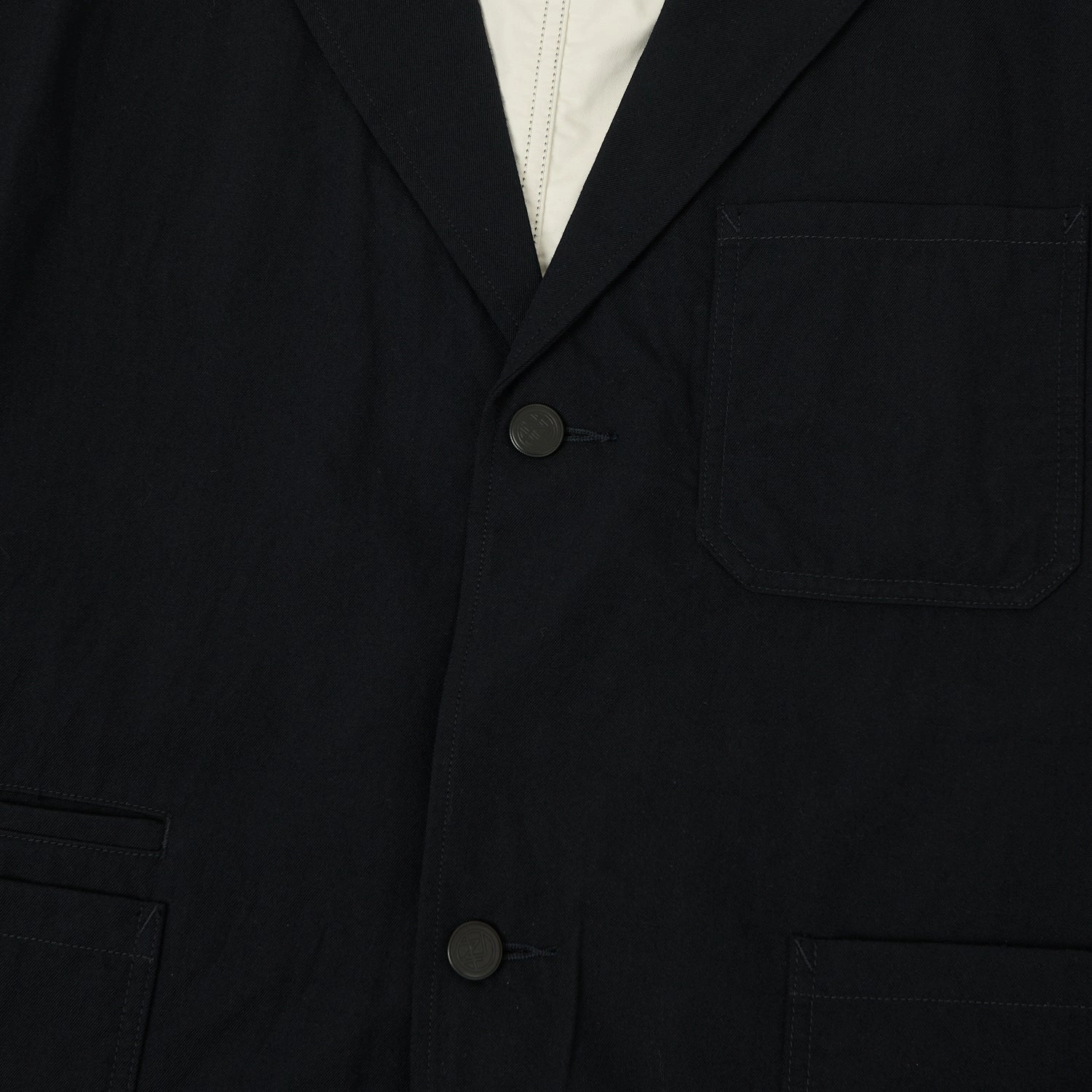 Nanamica Wool Gabardine Club Jacket - Dark Navy