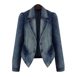 New Luxury Fusion Blazer Women New Long-Sleeved Vintage New Female Winter Fashion