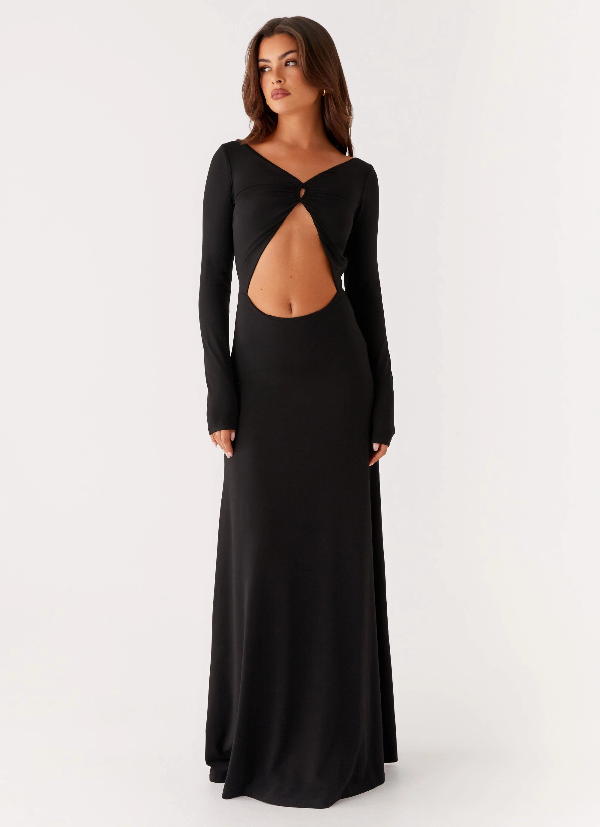 Soft Contour Peru Maxi Dress - Black