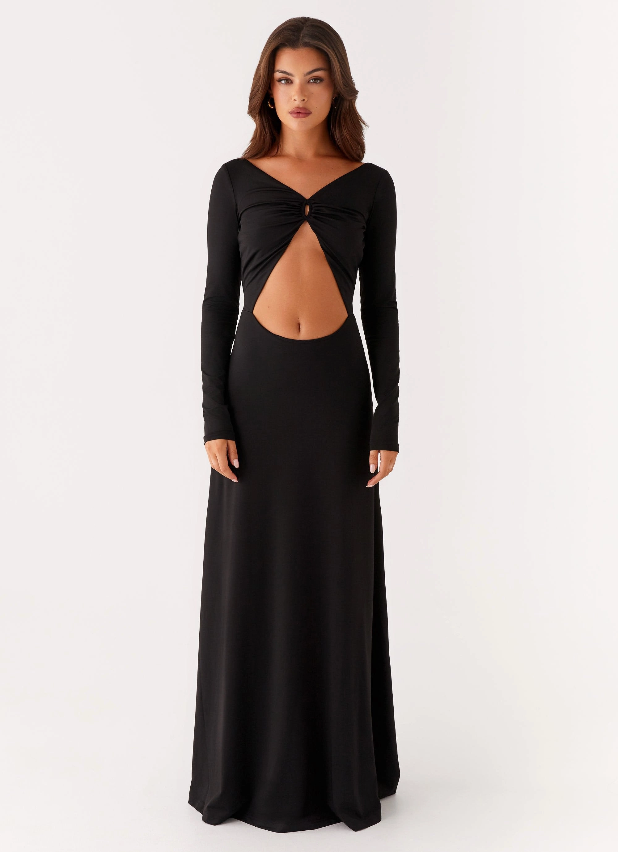 Peru Maxi Dress - Black Timeless Fashion