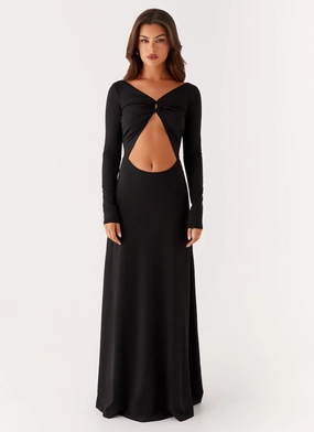 New collection Peru Maxi Dress - Black Peru Maxi Dress - Black Timeless Fashion