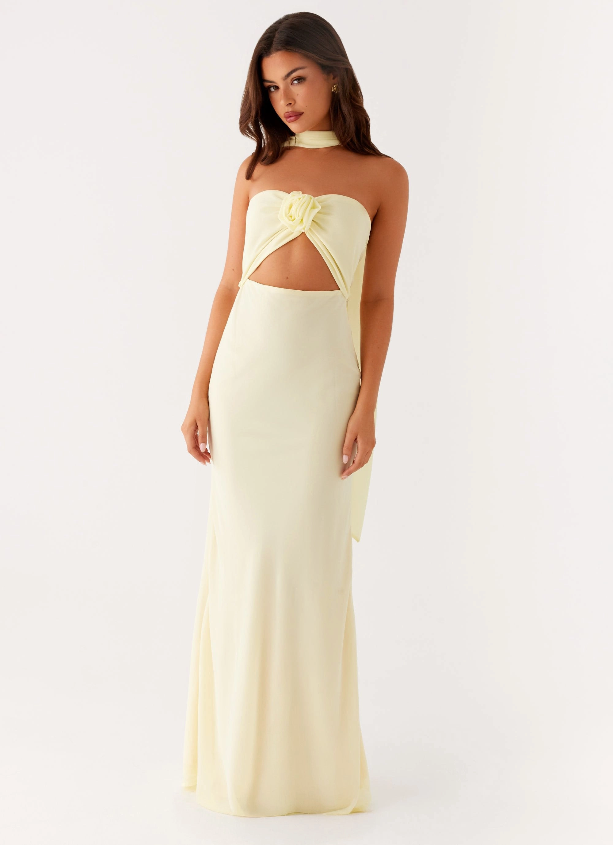 New Light Maxi Dress - Yellow Soul Warm