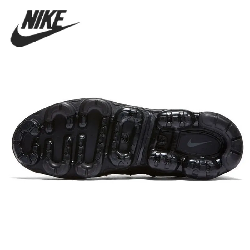 Nike- Air VaporMax Plus TN Women Men's Running Shoes Triple Black New Arrival Authentic Breathable Outdoor Sneakers 36-45