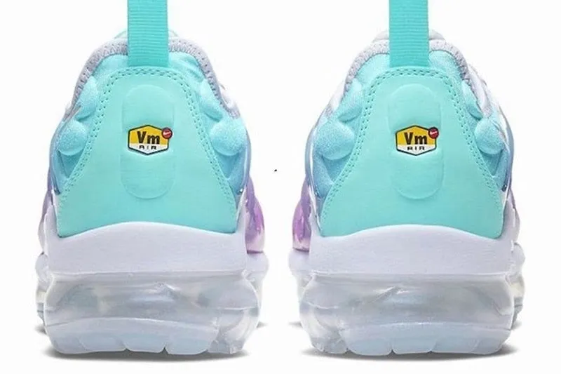 Nike- Air VaporMax Plus TN Women Men's Running Shoes Triple Black New Arrival Authentic Breathable Outdoor Sneakers 36-45