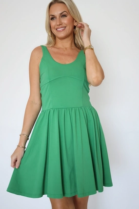 Nikki Jersey Dress (final sale) QuickDryMaterial UniversalFit NonChafingTrim Nikki Jersey Dress (final sale)