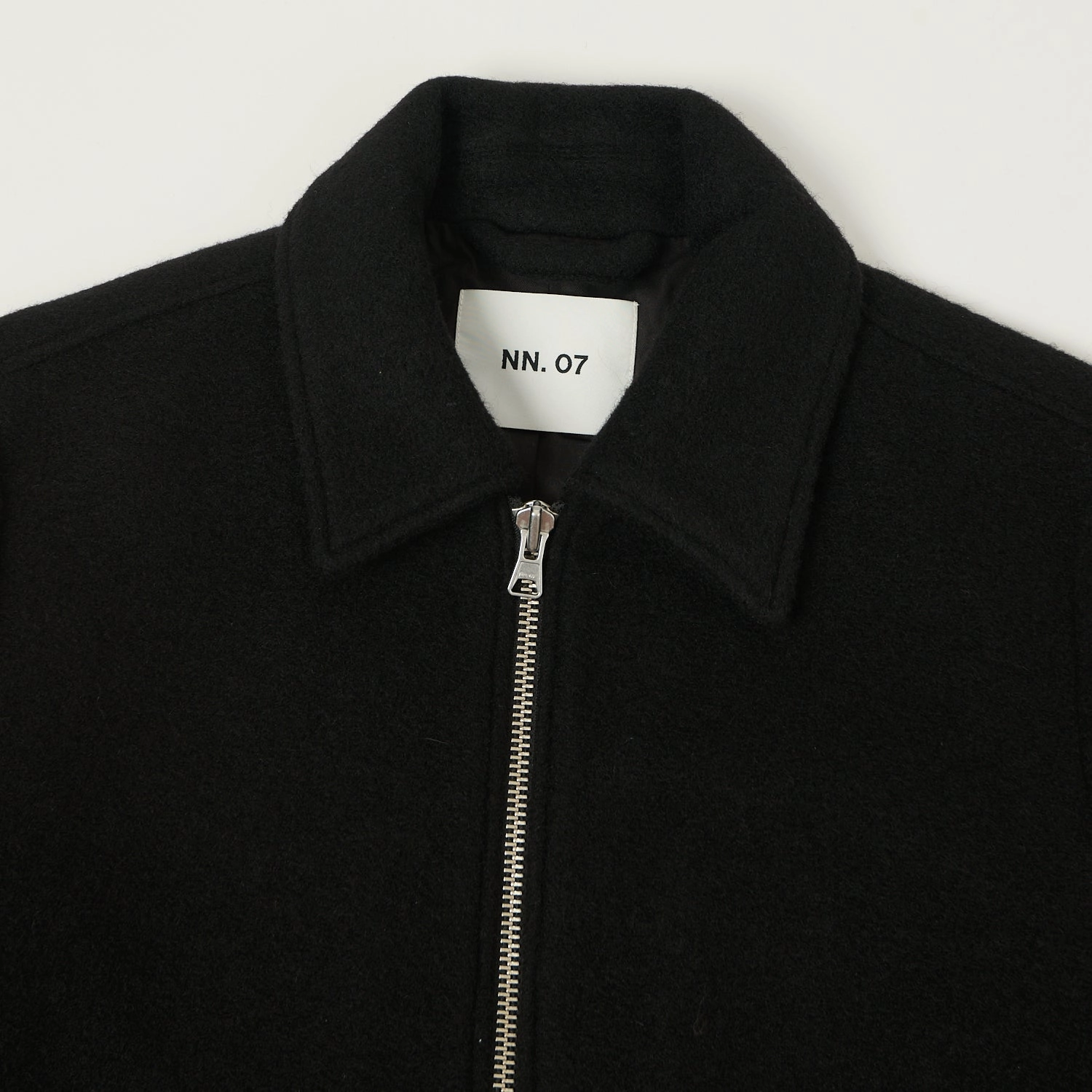 NN07 'Gael' Wool Jacket - Black