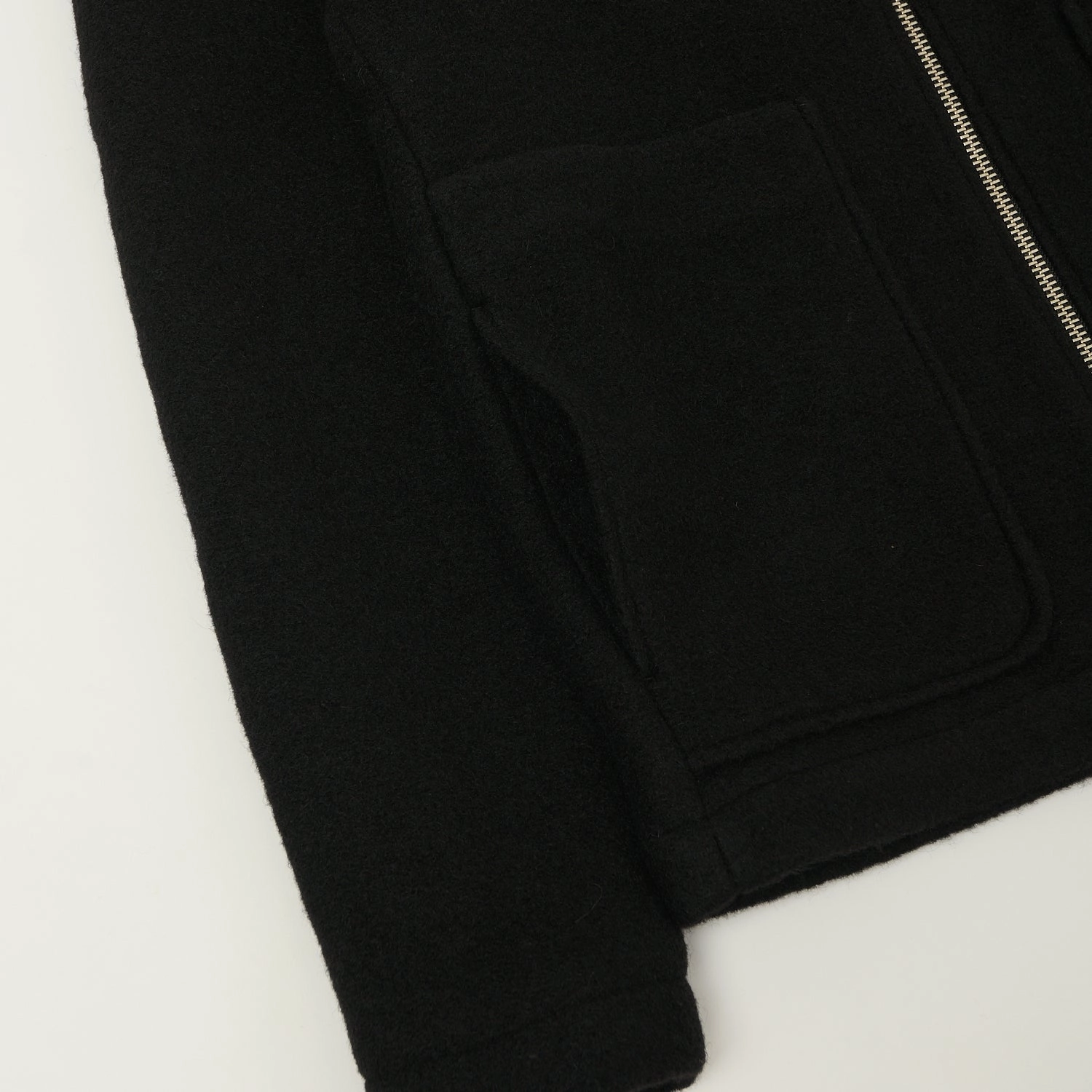 NN07 'Gael' Wool Jacket - Black