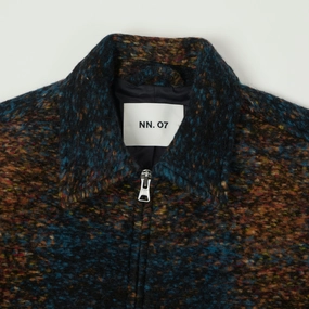 NN07 'Gael' Wool Jacket - Blue Jacquard NN07 'Gael' Wool Jacket - Blue Jacquard