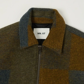 NN07 'Gael' Wool Jacket - Brown Check NN07 'Gael' Wool Jacket - Brown Check