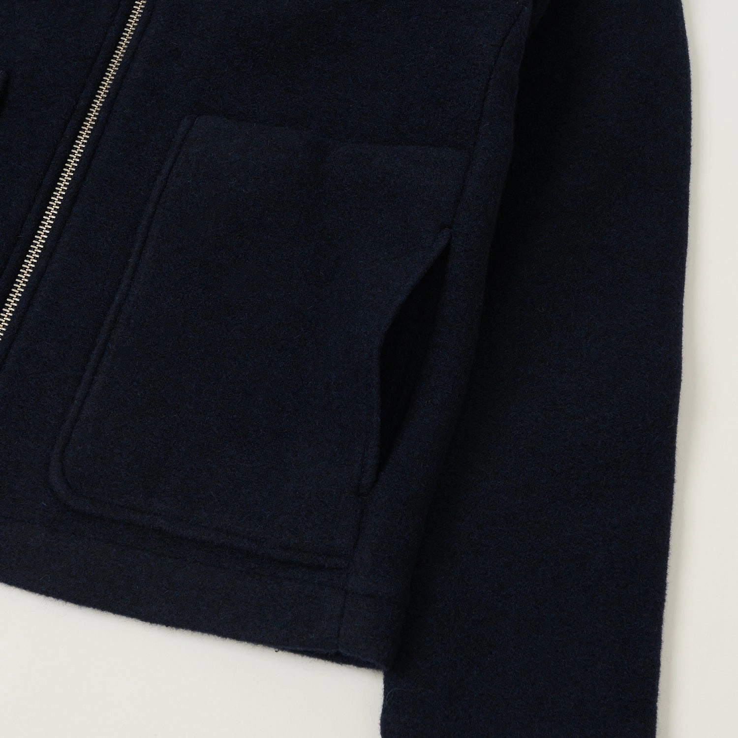 NN07 'Gael' Wool Jacket - Navy