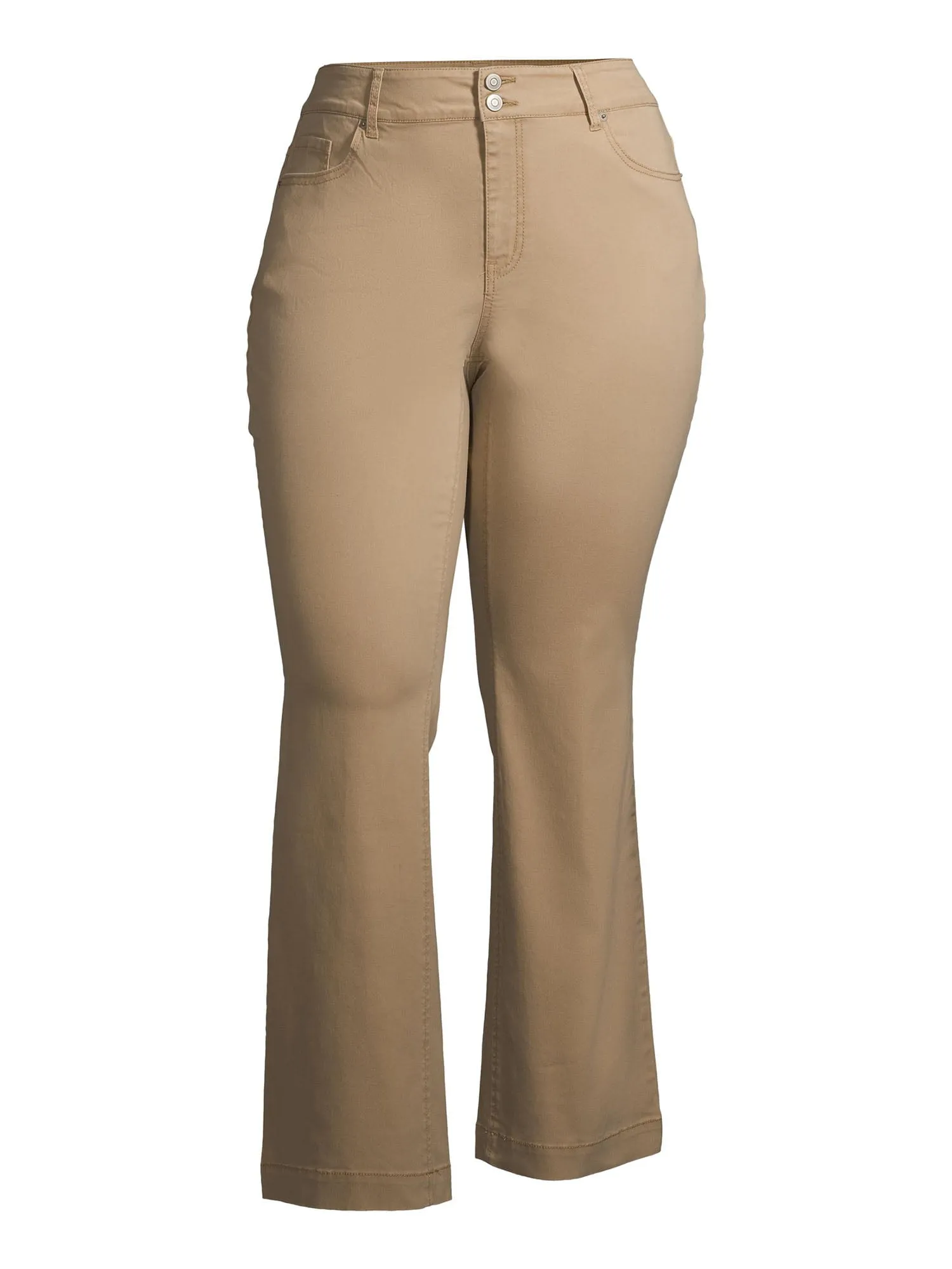 No Boundaries Juniors' Plus Size Bootcut Jeans