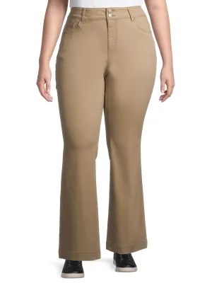 No Boundaries Juniors' Plus Size Bootcut Jeans