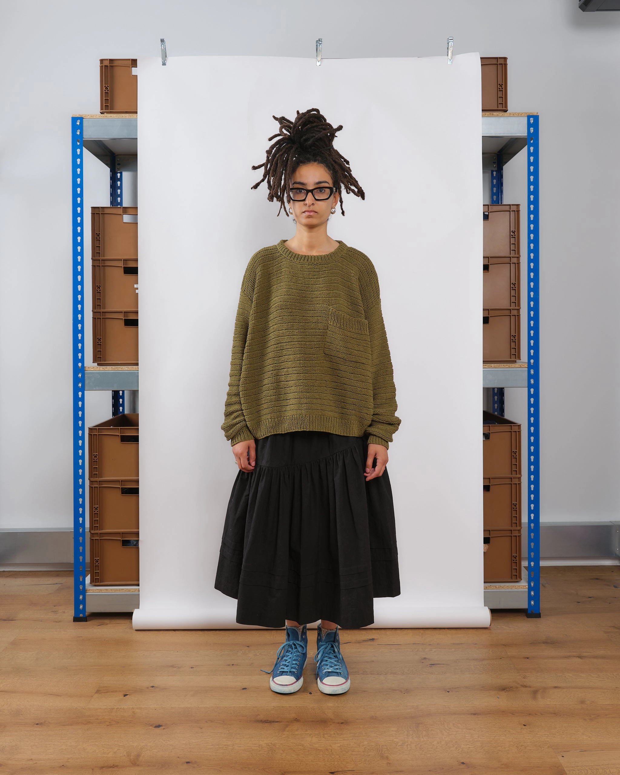 Furrow Jumper - R.T.S. CO-11 High Collar Option Office Attire