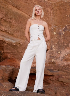 Stay Active Midnight City Suit Pants - Pebble