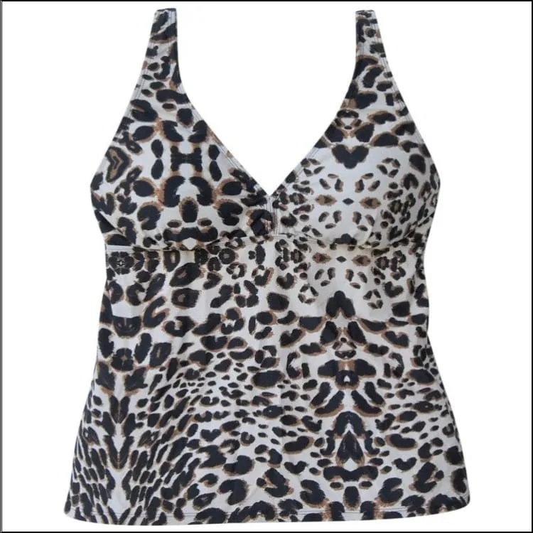 NWSC Women’s Plus Size Tankini Swimsuit Top Separates 16W