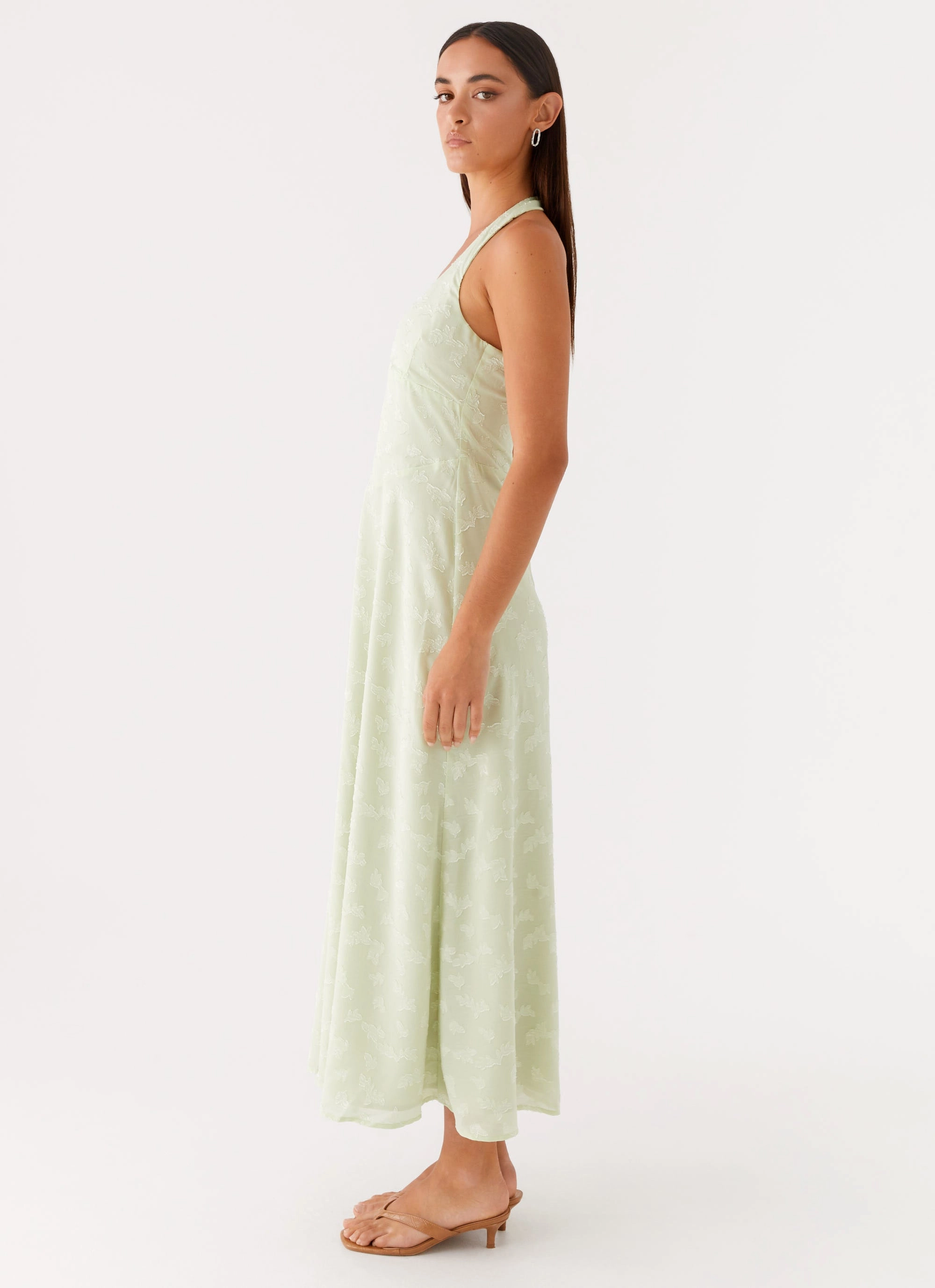 Casual Edge Perfect For Any Occasion Francesca Midi Dress - Sage