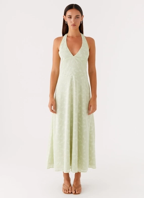 Occasion Ready Francesca Midi Dress - Sage Francesca Midi Dress - Sage Elegant Wearable Light Base