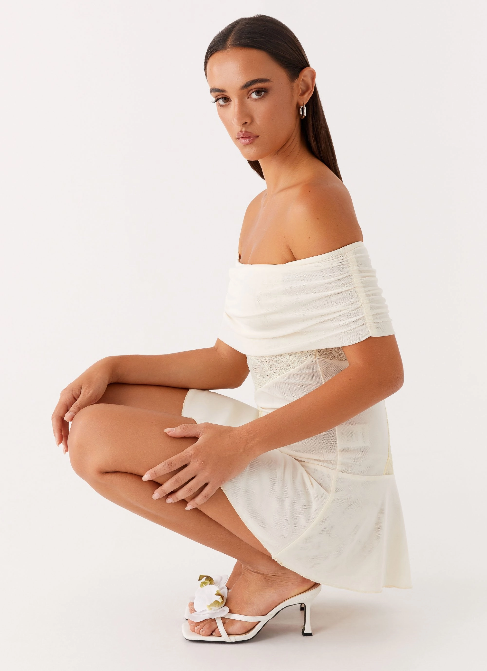 Ocean Road Mini Dress - Yellow Evening Glow Clean Grace