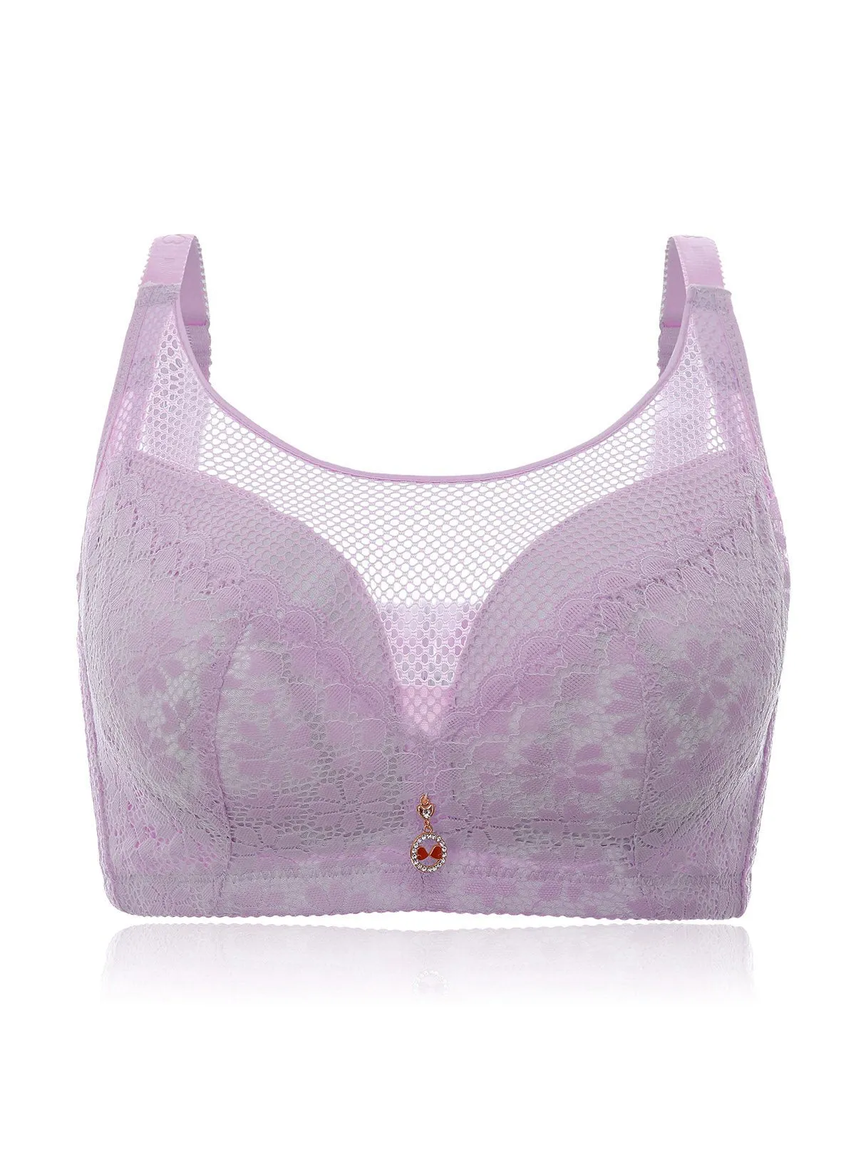 OEM ODM Plus Size Mesh Wireless Padded Design Bras