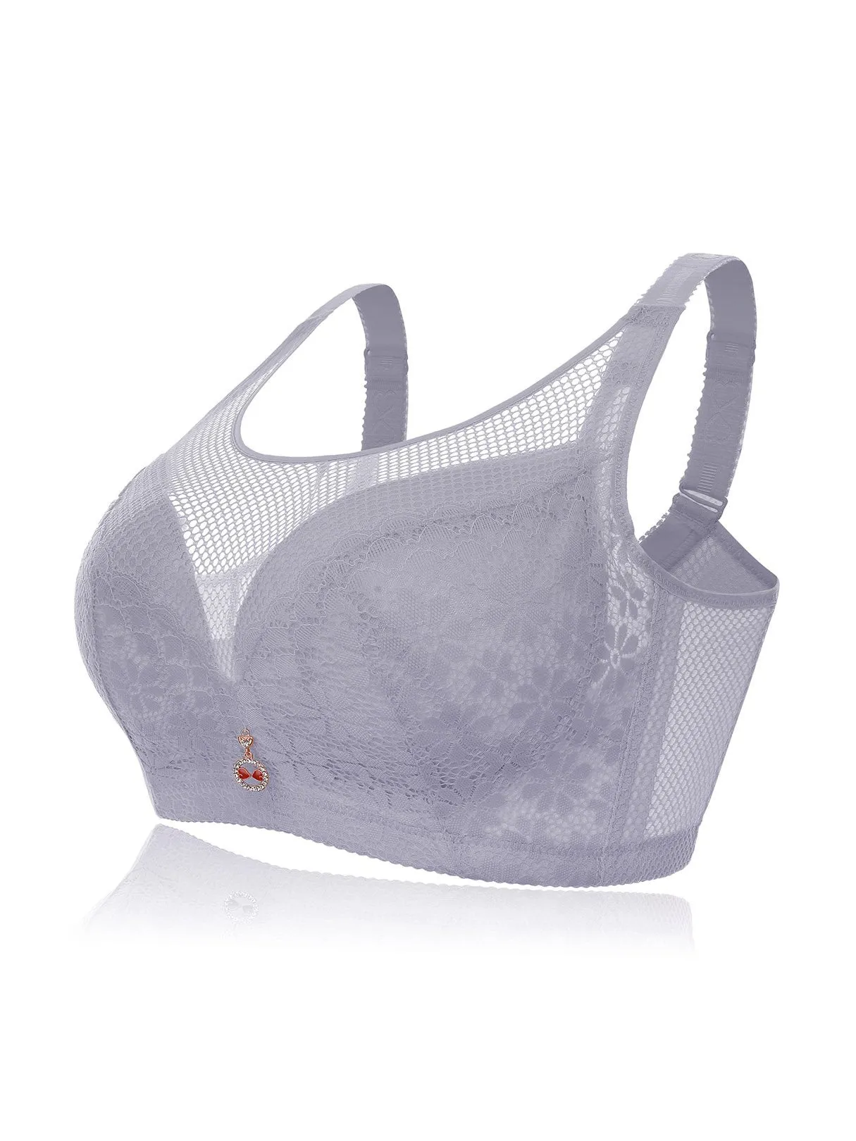 OEM ODM Plus Size Mesh Wireless Padded Design Bras