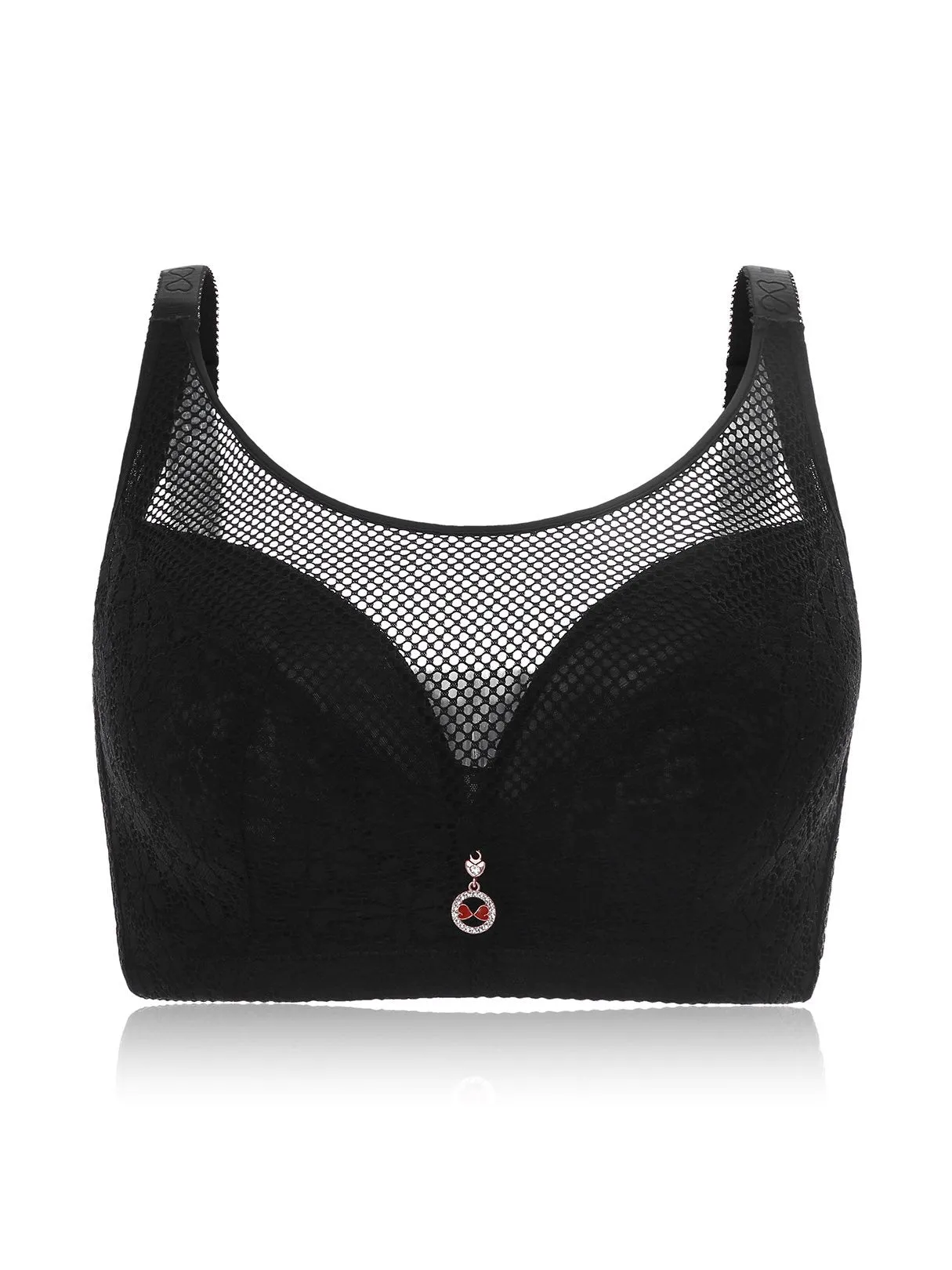 OEM ODM Plus Size Mesh Wireless Padded Design Bras