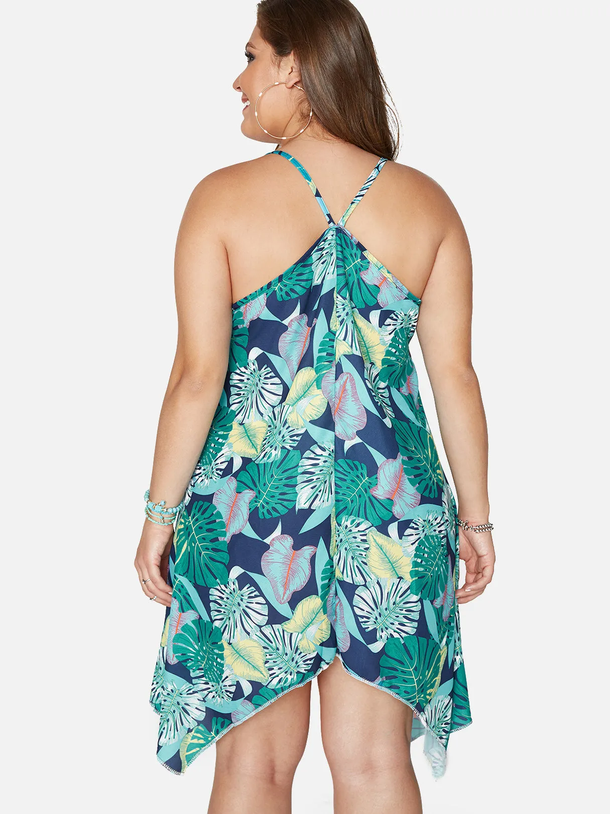 OEM ODM V-Neck Backless Sleeveless Plus Size Dresses