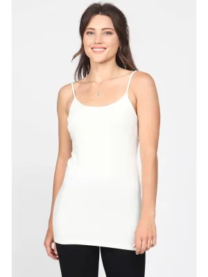 Off White Thin Strap Cami