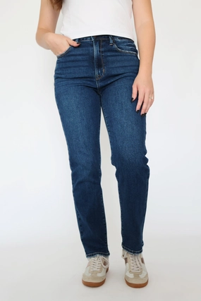 Olivia Straight Leg Jeans Heat Transfer Labels Olivia Straight Leg Jeans Wrinkle Free Weave