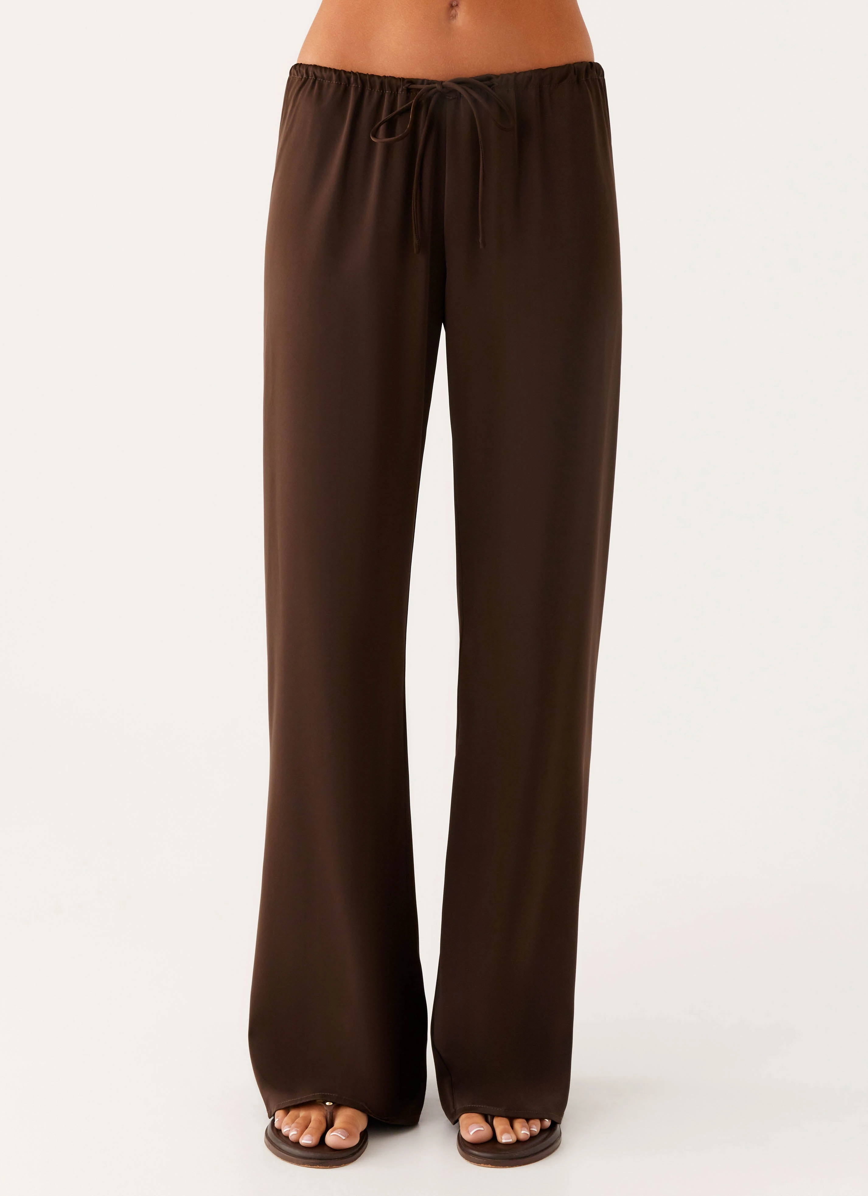 Softshell Construction Teflon Coated Deacon Low Rise Pants - Chocolate