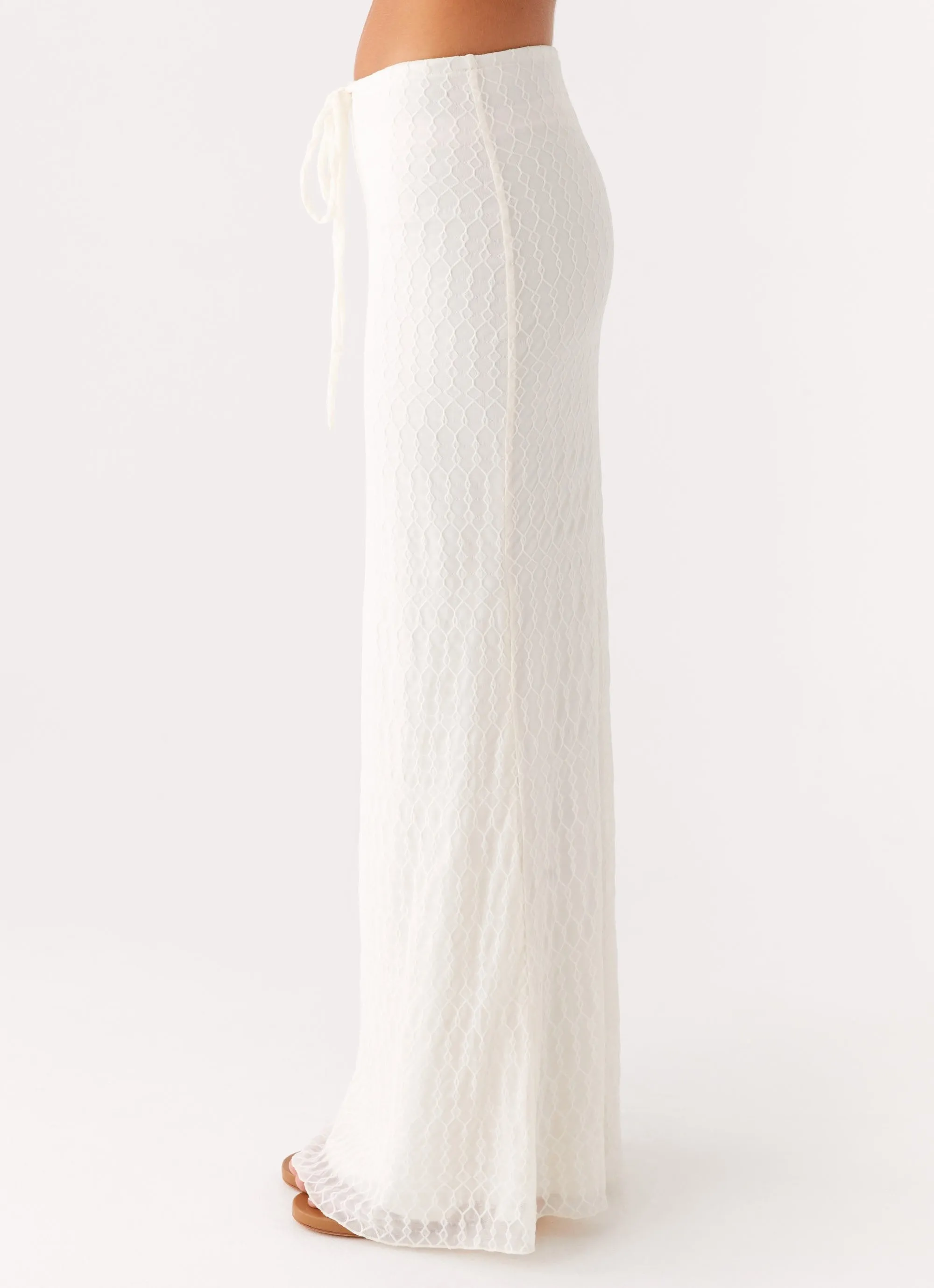 Daytime Look Blakely Maxi Skirt - Ivory