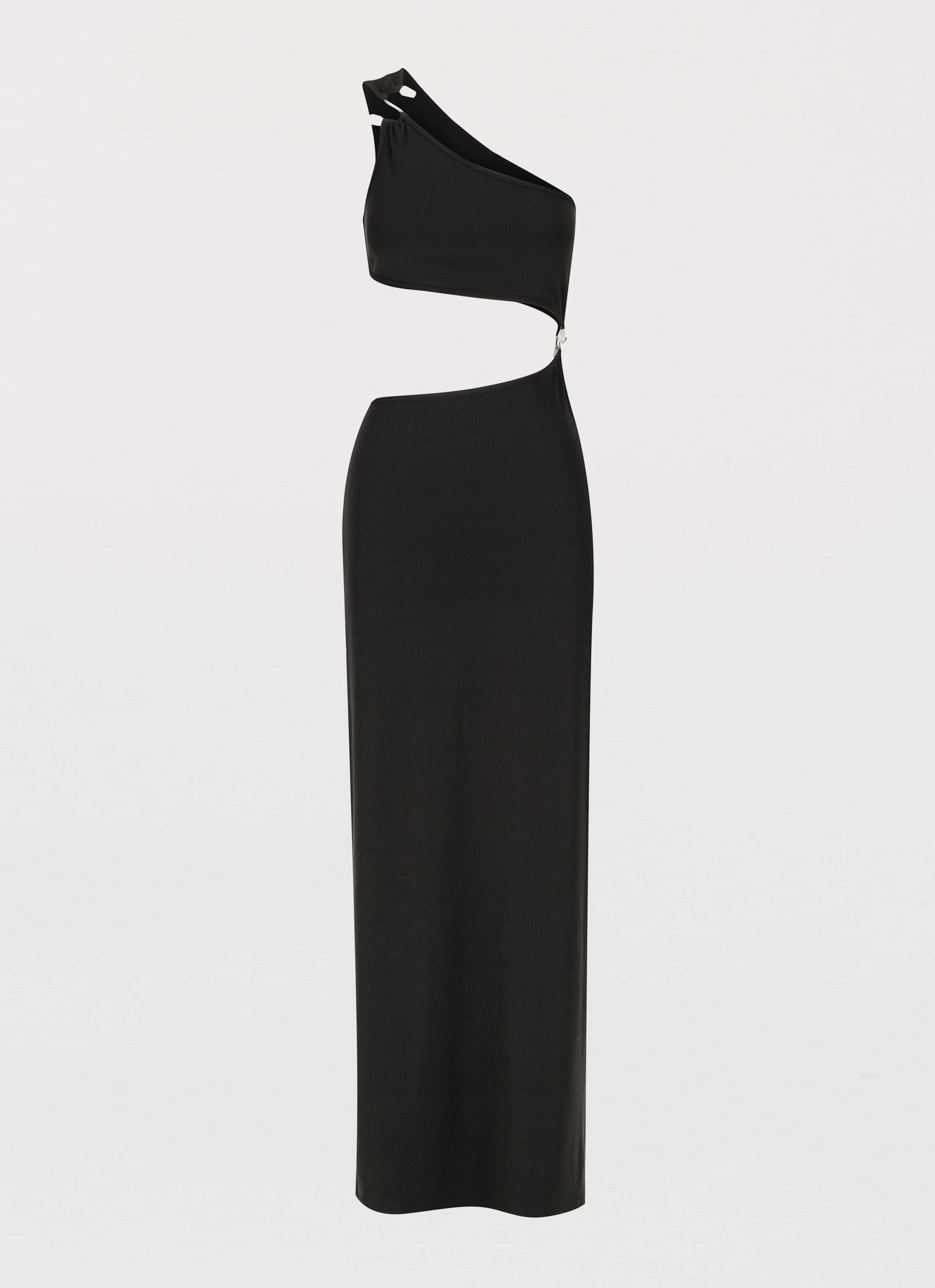 Street Elegance Summer Friendly On The Moon Maxi Dress - Black
