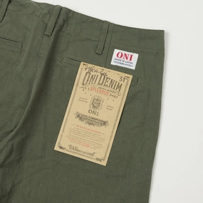 ONI 718CH-GOL Regular Straight Chino - Grey/Olive