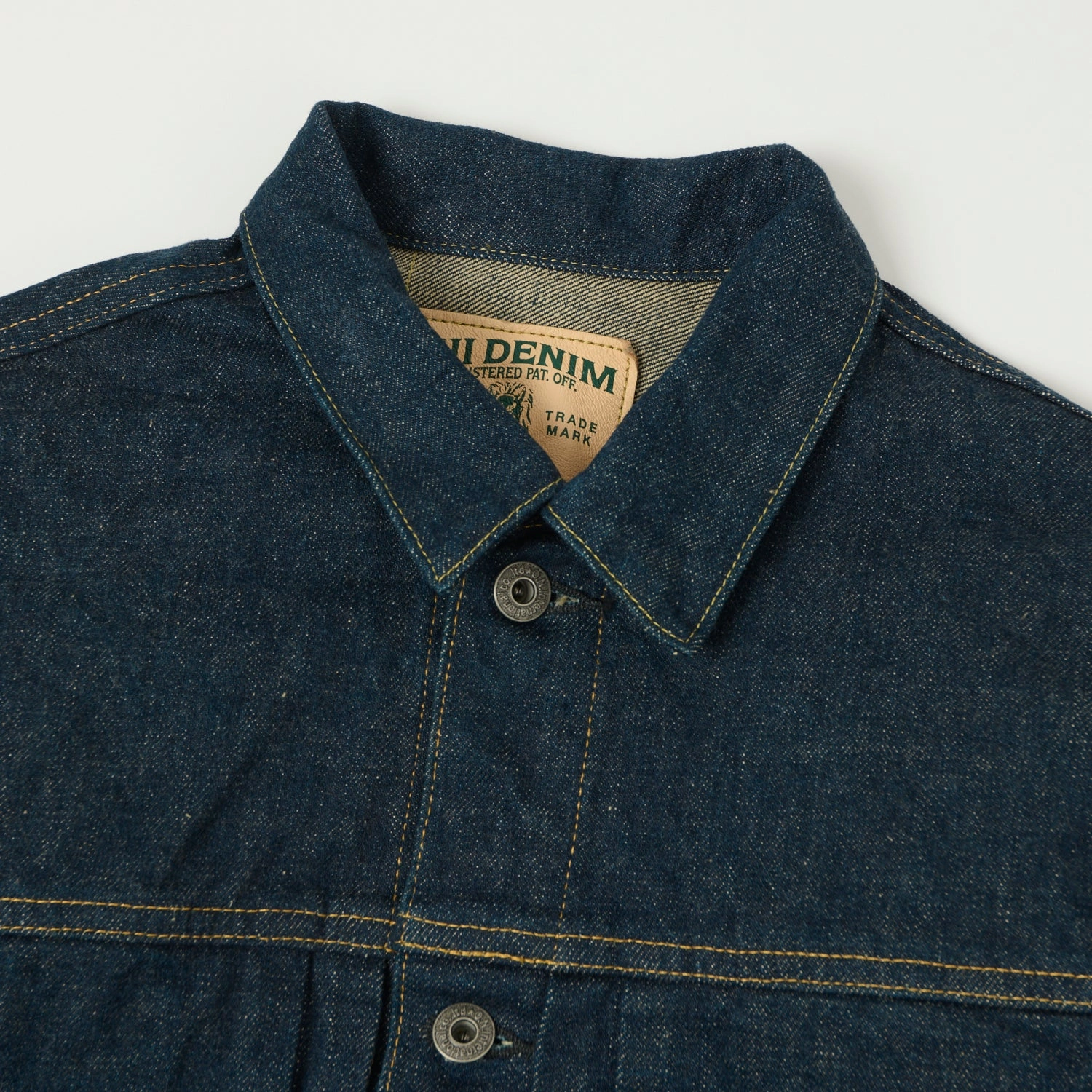 ONI Denim 01507L Ishikawadai 15oz Type-I Denim Jacket - One Wash