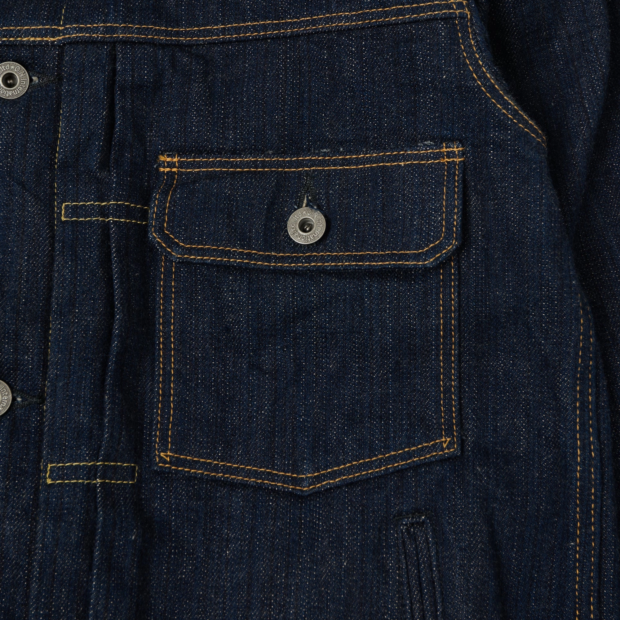 ONI Denim 02506P-SHM 'Kiwami' Semi Hand Made 16oz Type II Denim Jacket - Rinsed