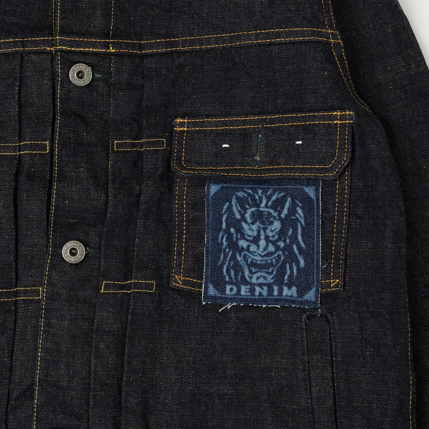 ONI Denim 02516P-14KBE Type II Denim Jacket - Rinsed