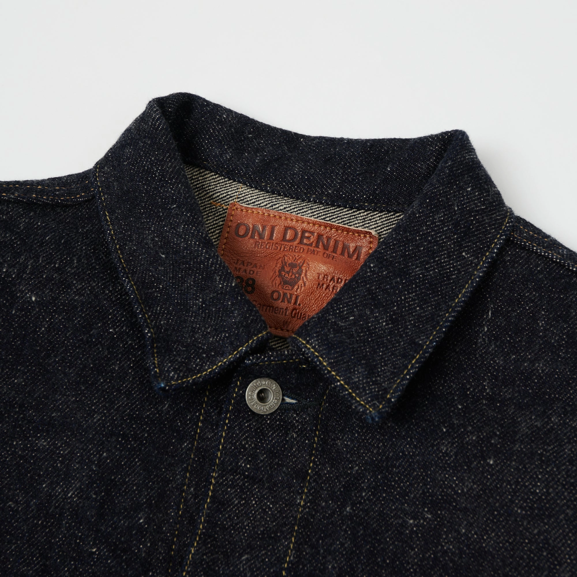ONI Denim 02516P-DIZR 'Deep Indigo Secret Denim' 20oz. Type II Denim Jacket - Rinsed