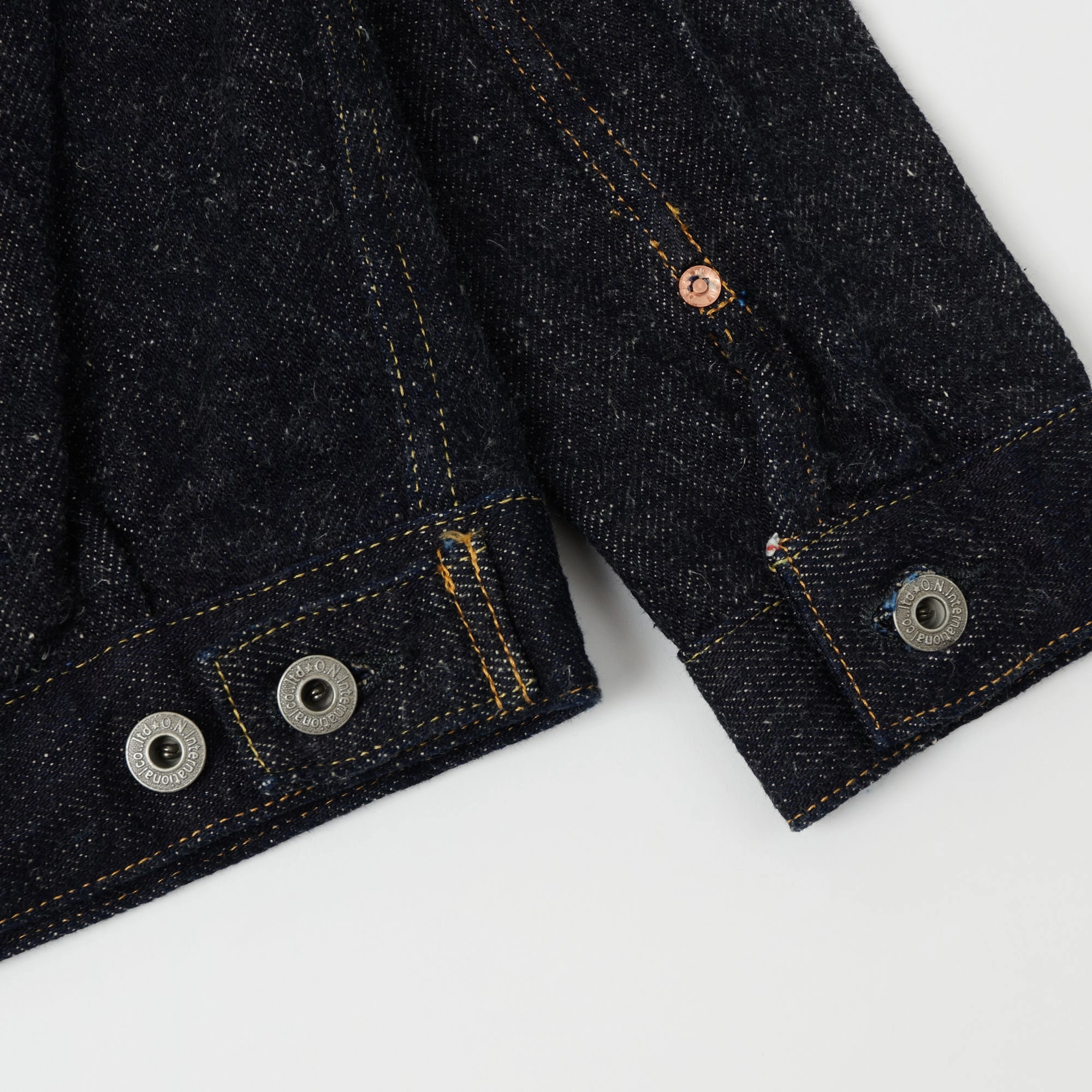 ONI Denim 02516P-DIZR 'Deep Indigo Secret Denim' 20oz. Type II Denim Jacket - Rinsed