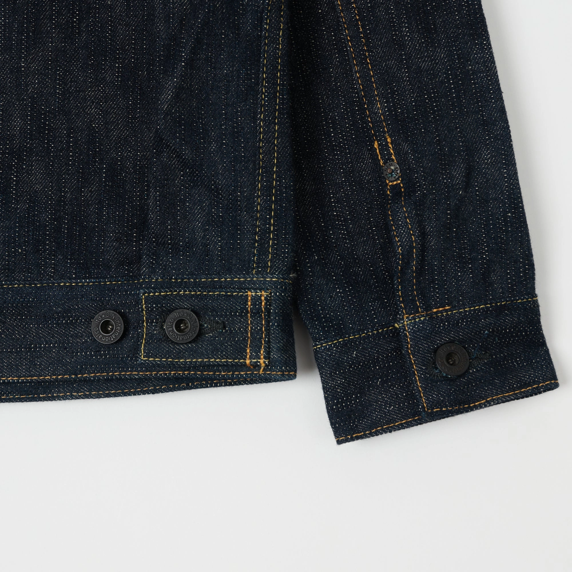 ONI Denim 02516P-GCKHN Green Cast Kihannen Type II Denim Jacket