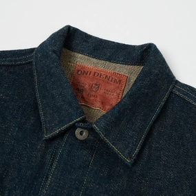 ONI Denim 02516P-ZR 'Secret Denim' Type II Denim Jacket - Rinsed ONI Denim 02516P-ZR 'Secret Denim' Type II Denim Jacket - Rinsed