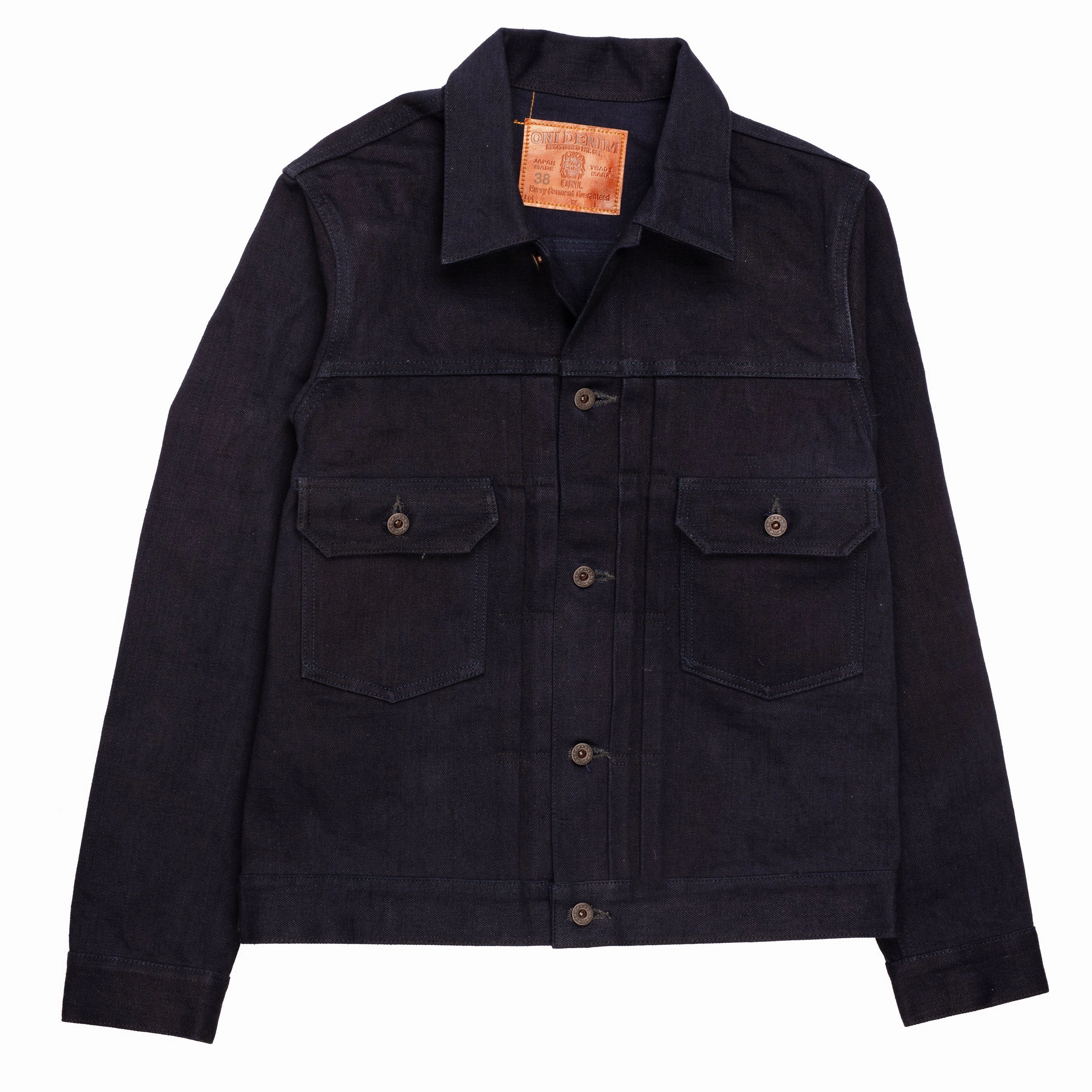 ONI Denim 02517HOX Type II Jacket - Indigo Duck Canvas