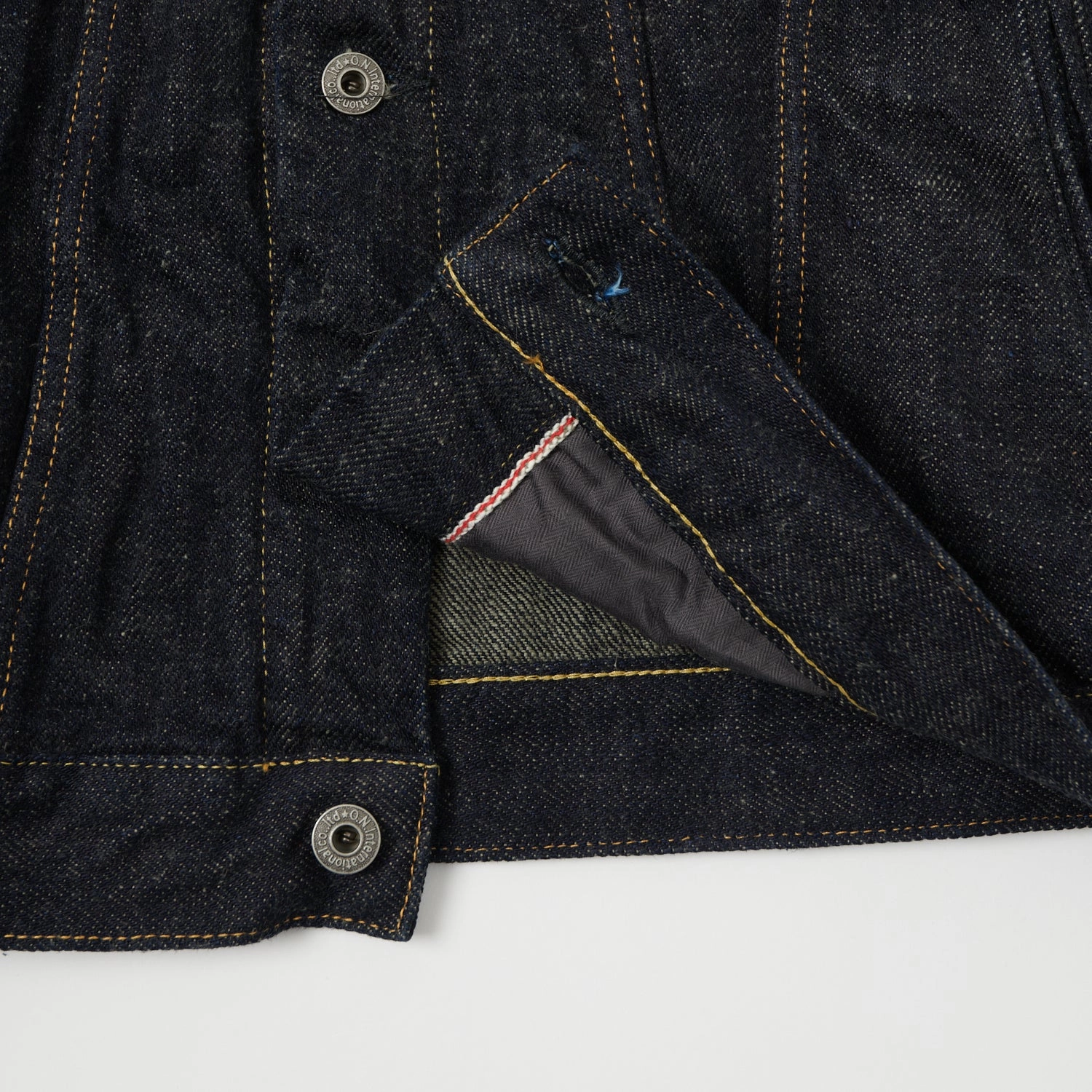 ONI Denim 02527P 20th Anniversary Blue Cast Type III Denim Jacket - Rinsed