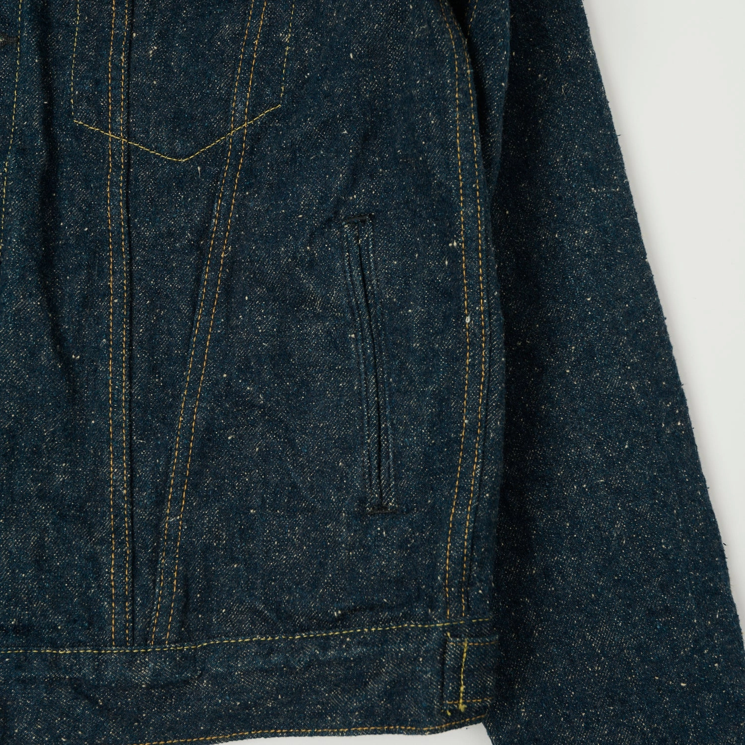 ONI Denim 02527P-CCD 'Crushed Concrete Kabuki' 15oz Type III Denim Jacket - One Wash