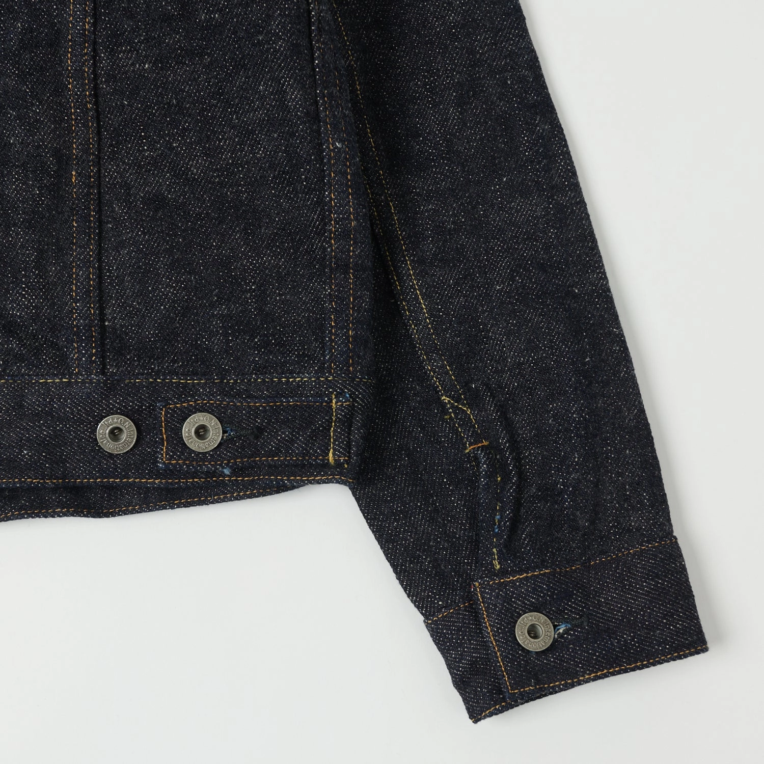 ONI Denim 02527P-DIZR 20oz 'Dark Indigo 'Secret Denim' Type-III Pocket Denim Jacket - One Wash
