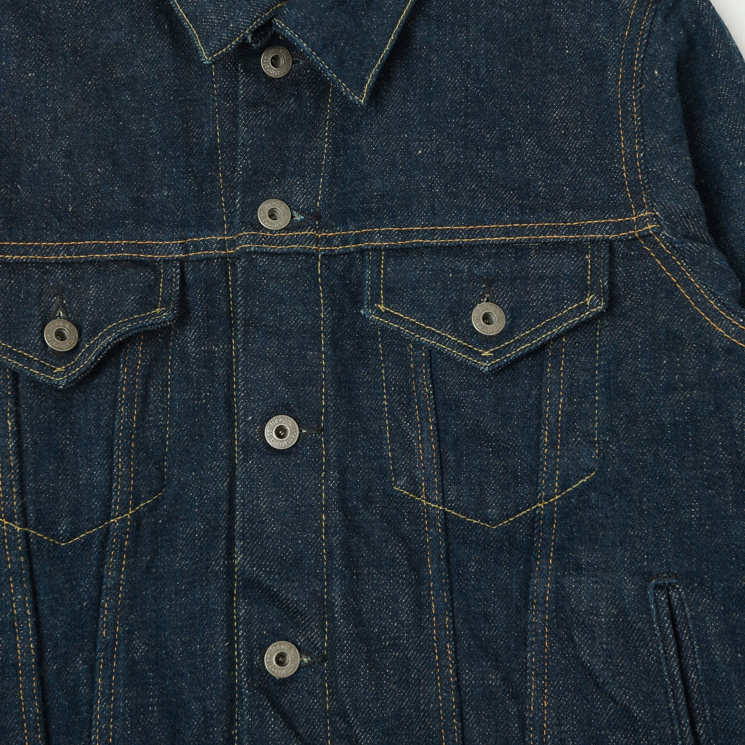 ONI Denim 02527P-KABEG 'Secret Denim Kabuki Beige' Type-III Pocket Denim Jacket - Rinsed