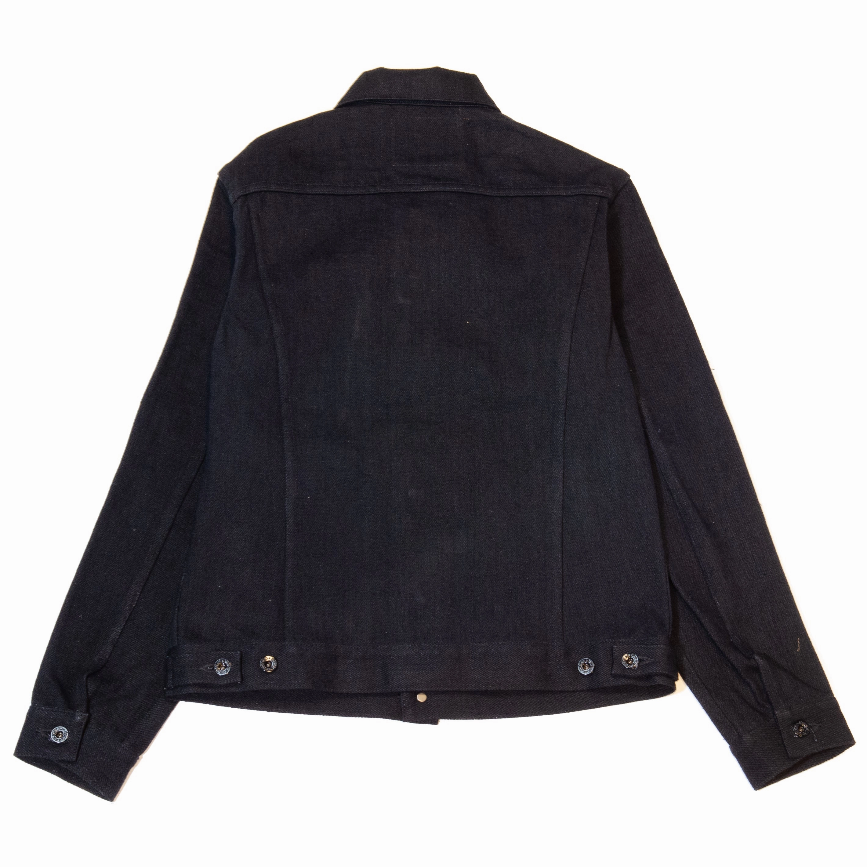ONI Denim 02527ZR-BK Secret Denim Jacket - Black