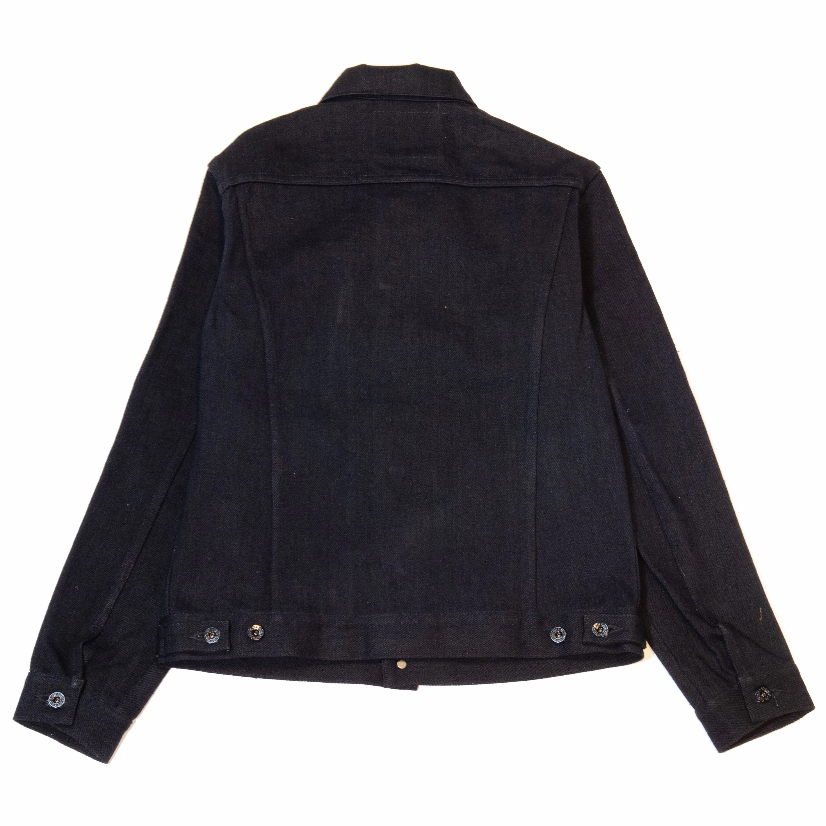ONI Denim 02527ZR-BK Secret Denim Jacket - Black