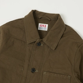ONI Denim 03100-HOX Work Jacket - Olive